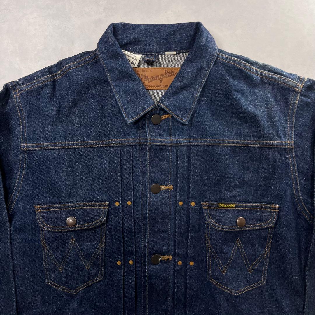 ◎60s Wrangler 111mj デニムジャケット ラングラー 真紺 ⑨