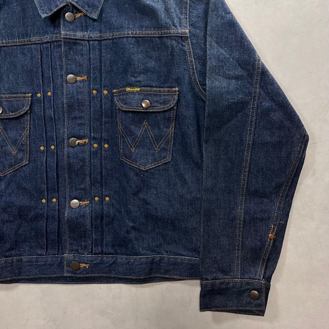 ◎60s Wrangler 111mj デニムジャケット ラングラー 真紺 ⑨