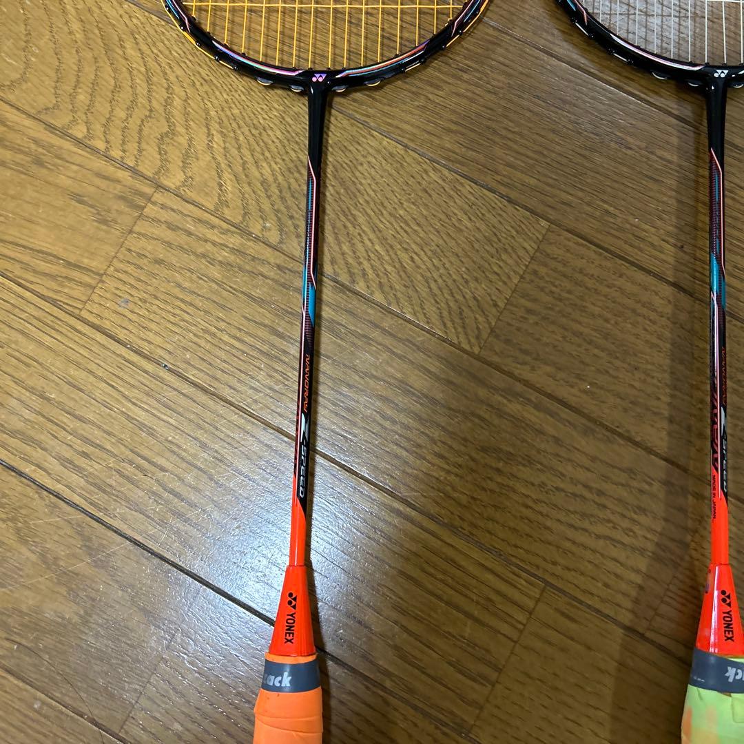 バドミントンラケット 2本セット 引退品