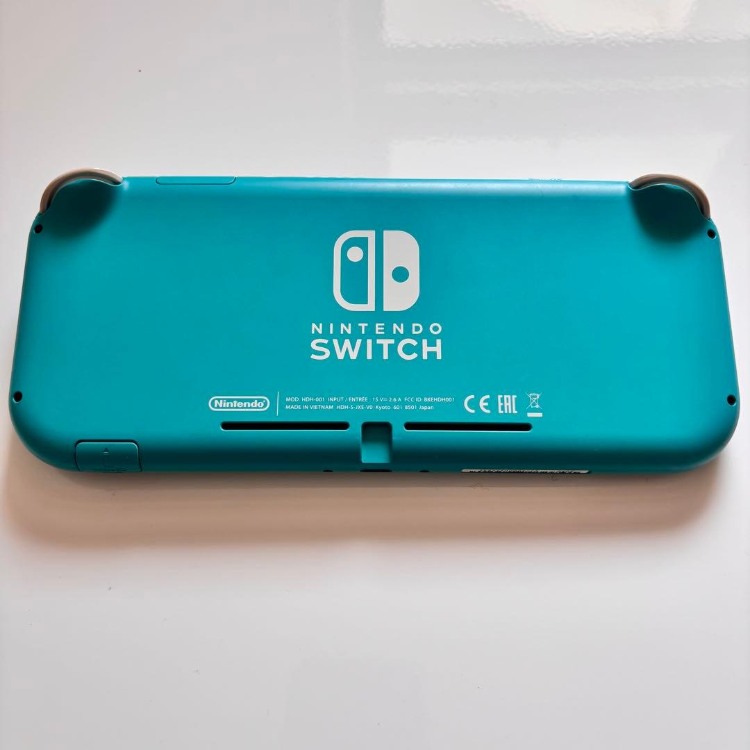 Nintendo Switch Lite カセット付き ターコイズ 本体＋充電器