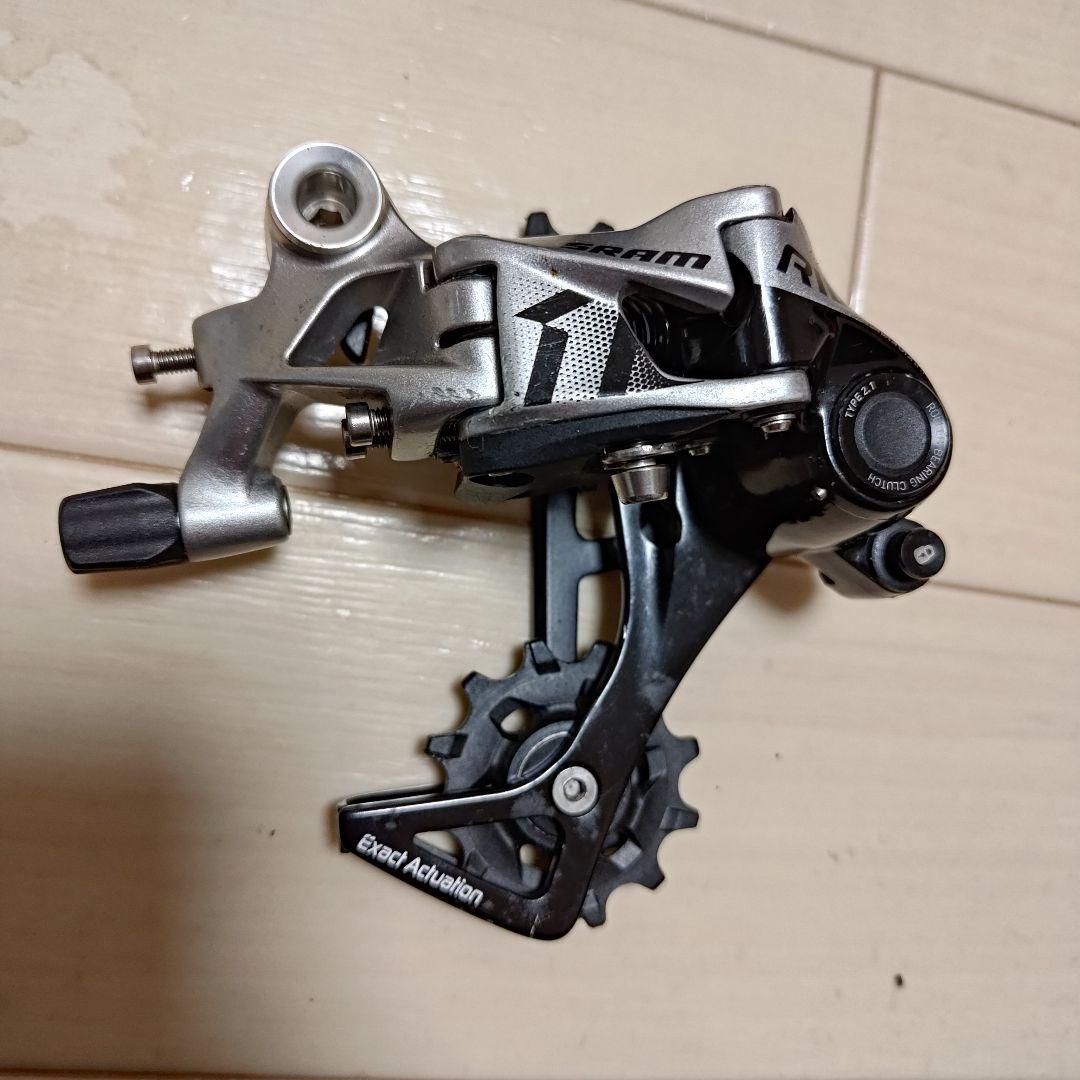 SRAM Rival 1 リアディレイラー + Shimano CS-5800
