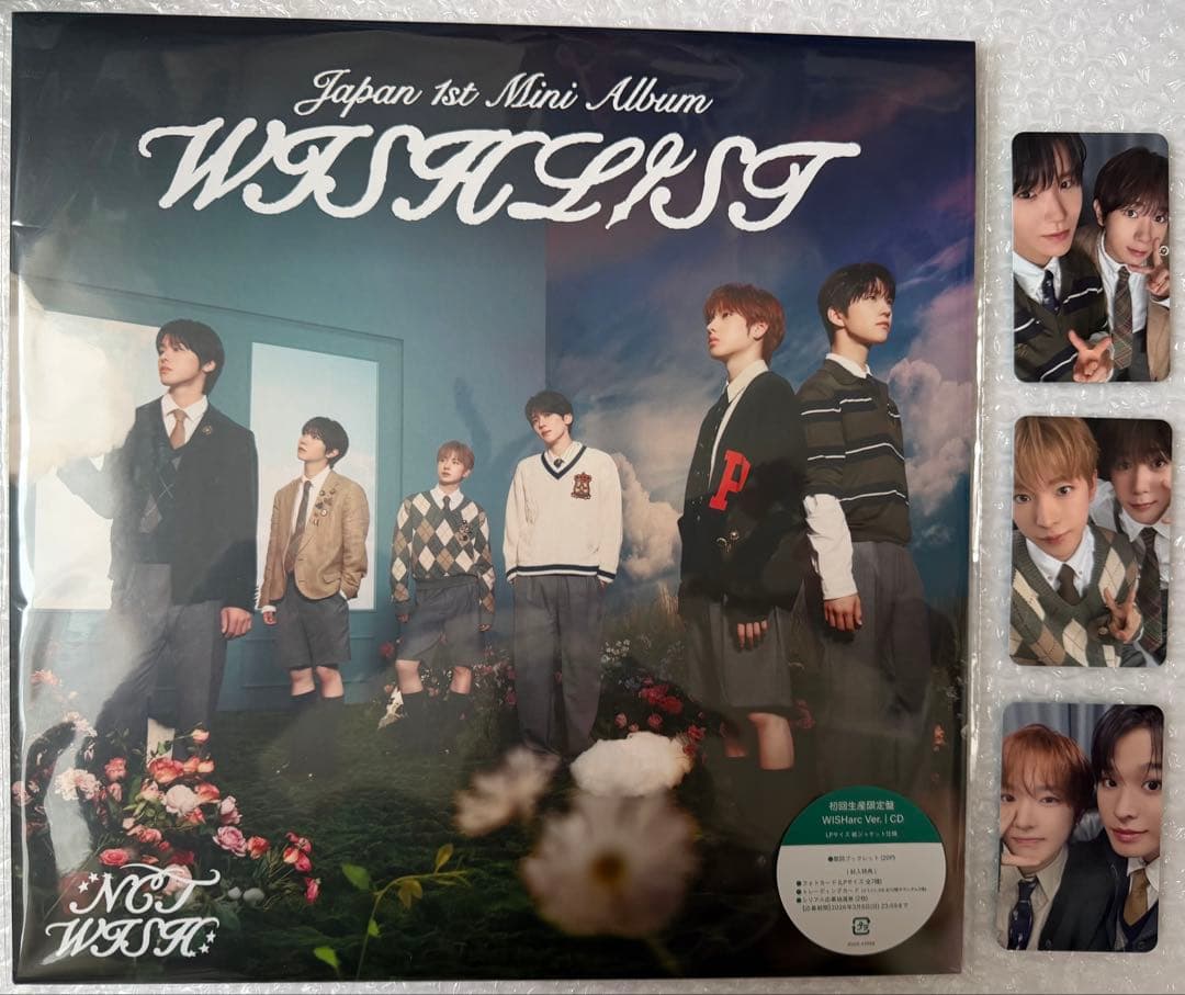 開封済み未使用 NCT WISH WISHLIST WISHarc 10枚SET