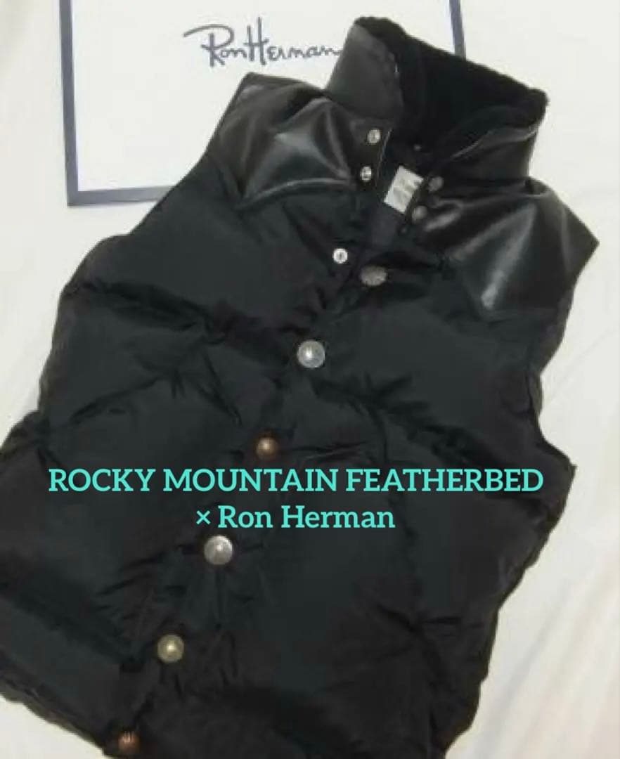 ROCKY MOUNTAIN × Ron Herman ダウンベスト希少40