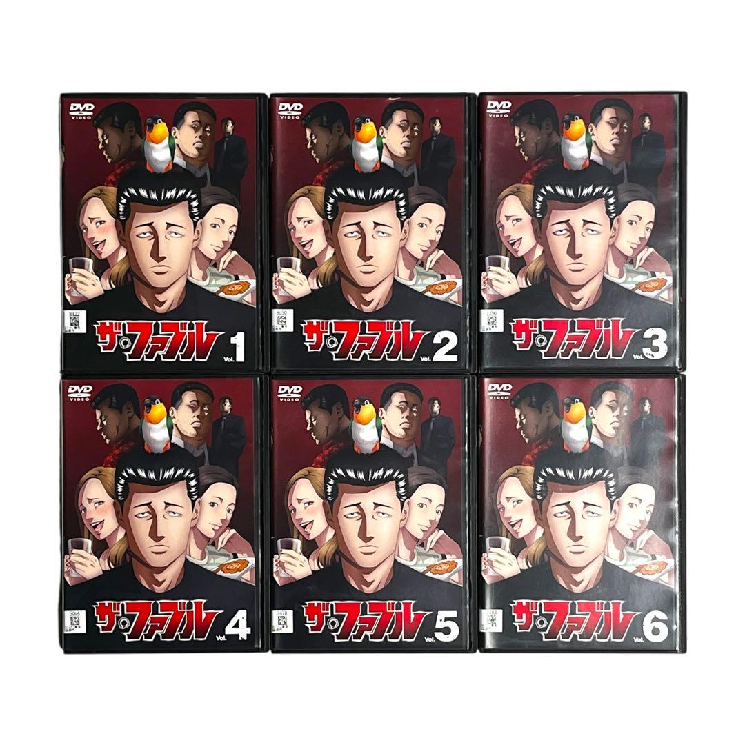 新品ケース DVD 「 ザ・ファブル 」 全6巻 南勝久