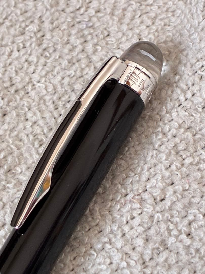 ◾️美品◾️モンブラン スターウォーカー◾️ミッドナイトブラックボールペン◾️新品インク