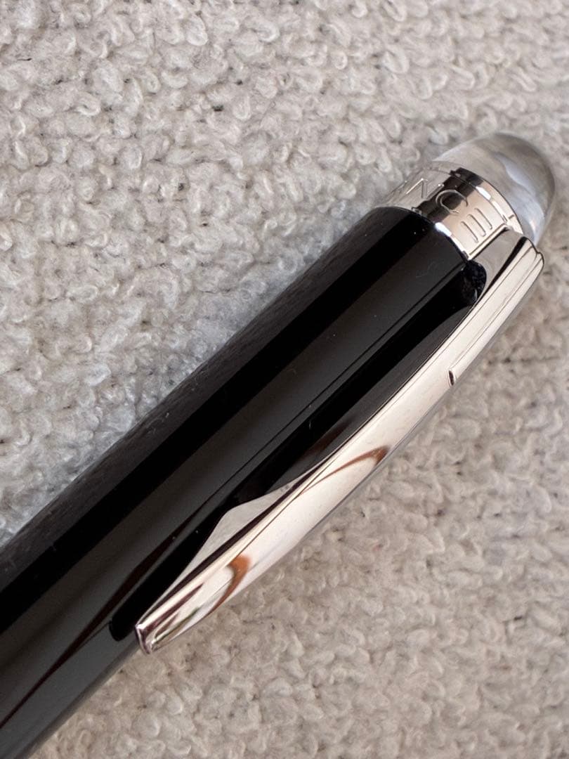 ◾️美品◾️モンブラン スターウォーカー◾️ミッドナイトブラックボールペン◾️新品インク