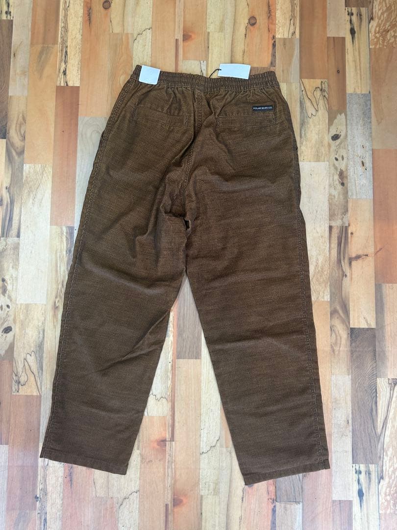 POLAR CORD SURF PANTS BROWN L 新品