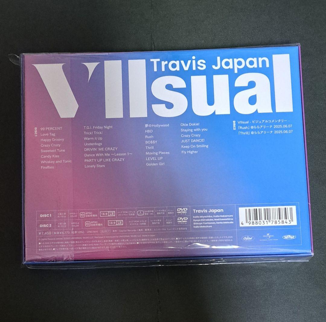 Travis Japan 2025 VIISUAL 完全生産限定盤 DVD