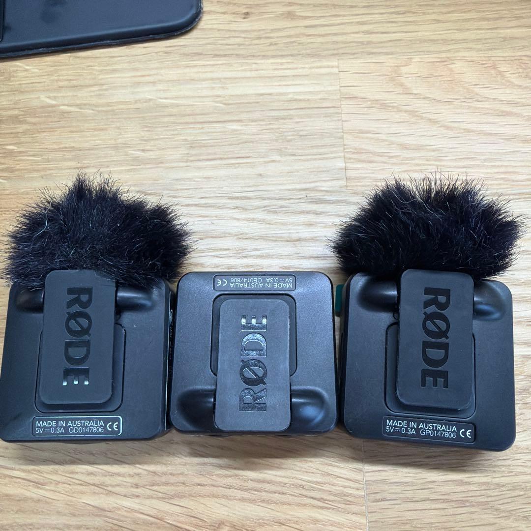 RØDE Wireless GO II マイクセット本体のみ／箱・ケーブルなし