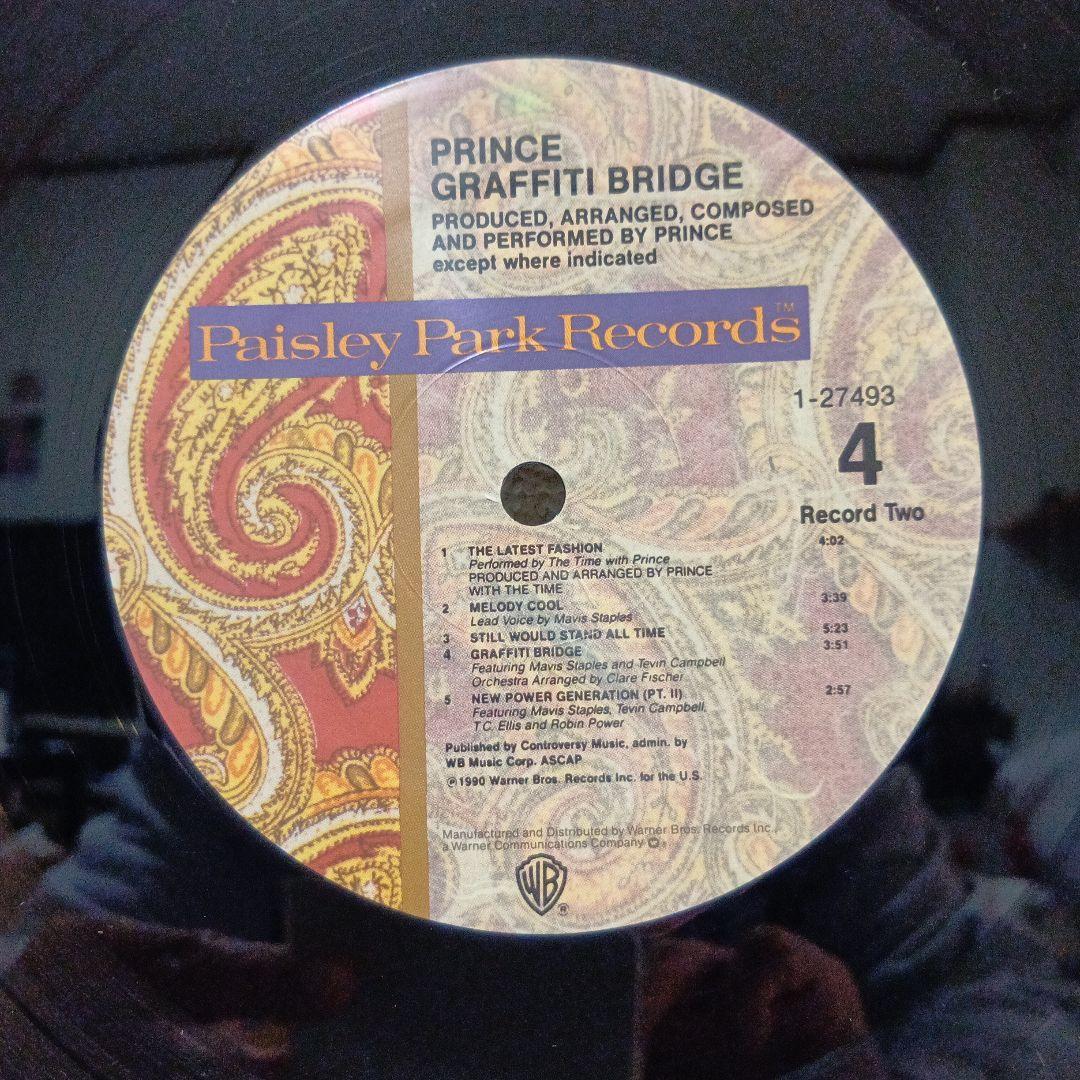 プリンス Graffiti Bridge LPレコード2枚組　輸入盤