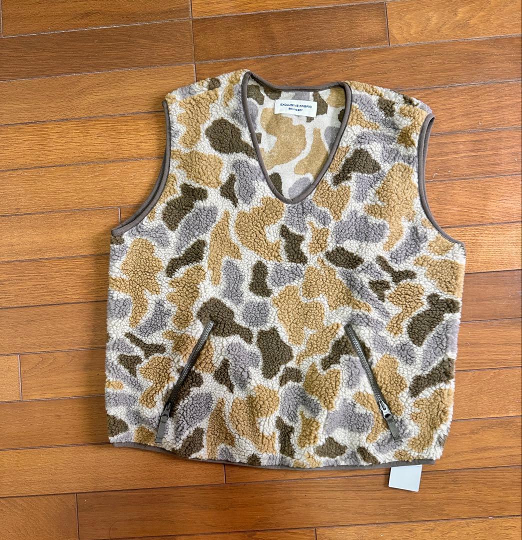 BEAMS BOY 未使用タグ付き ジャガード ボア プルオーバー 新品
