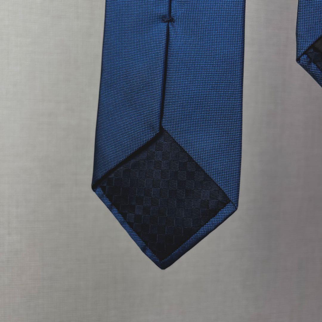 Louis Vuitton ブルー ネクタイ