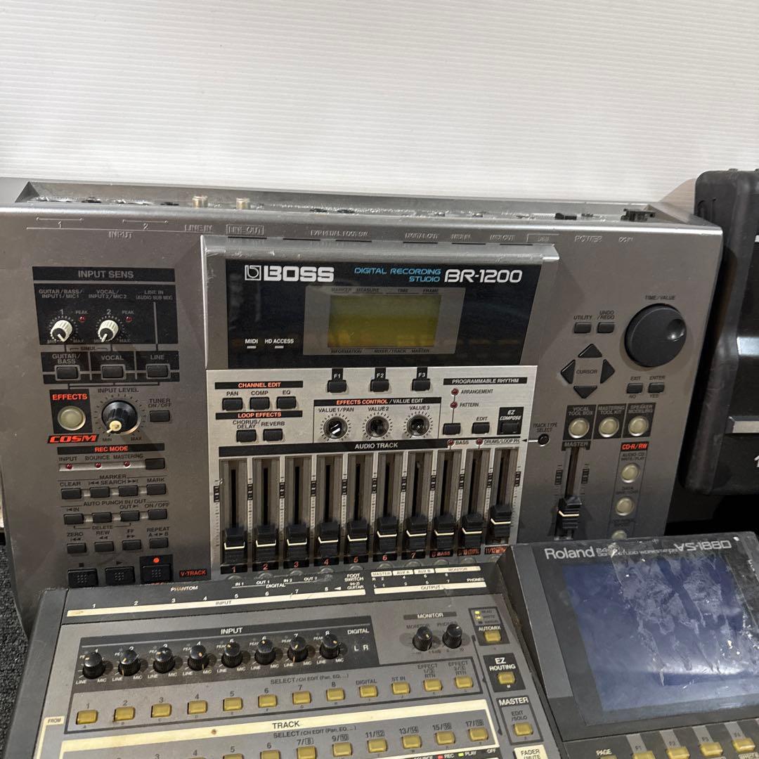 BOSS BR-1200 YAMAHA UW500 MG12/4FX など