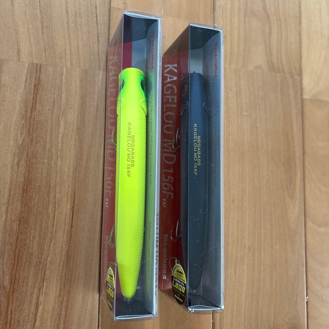 【新製品】☆Megabass カゲロウ MD 156F 2個セット