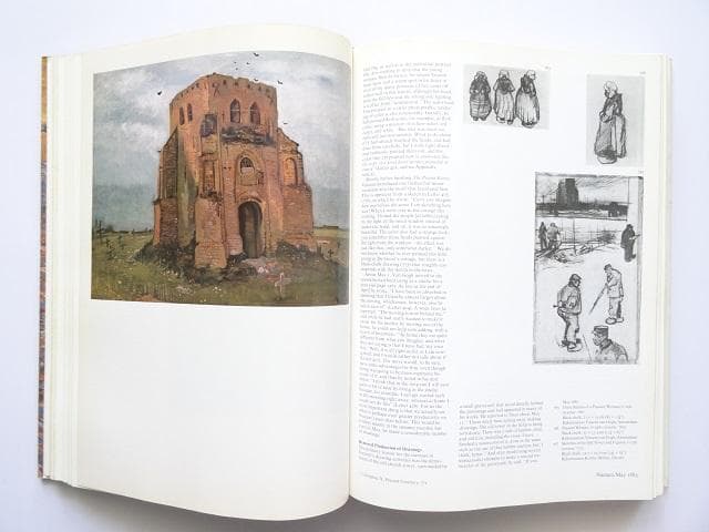洋書◆ゴッホ画集 作品写真集 本 絵画 ドローイング スケッチ