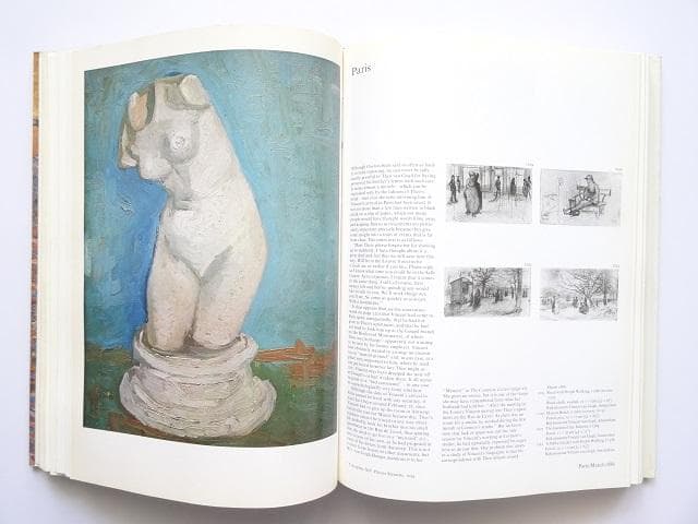 洋書◆ゴッホ画集 作品写真集 本 絵画 ドローイング スケッチ