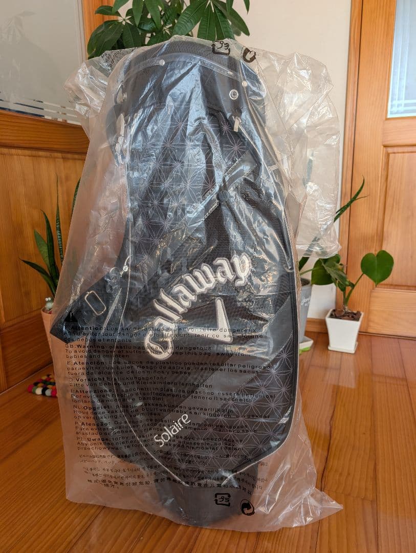 ☆未使用品Callaway Solaire レディースゴルフバッグ ブラック