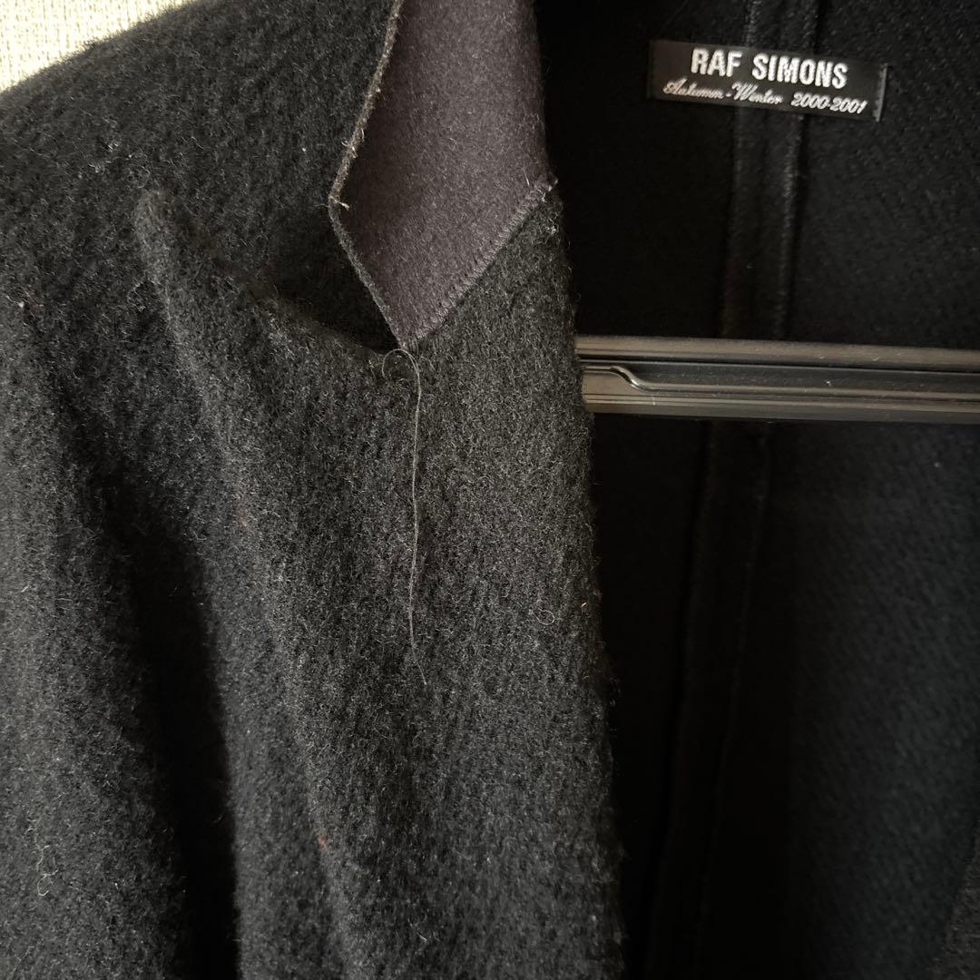 Raf Simons ブラックウールコート