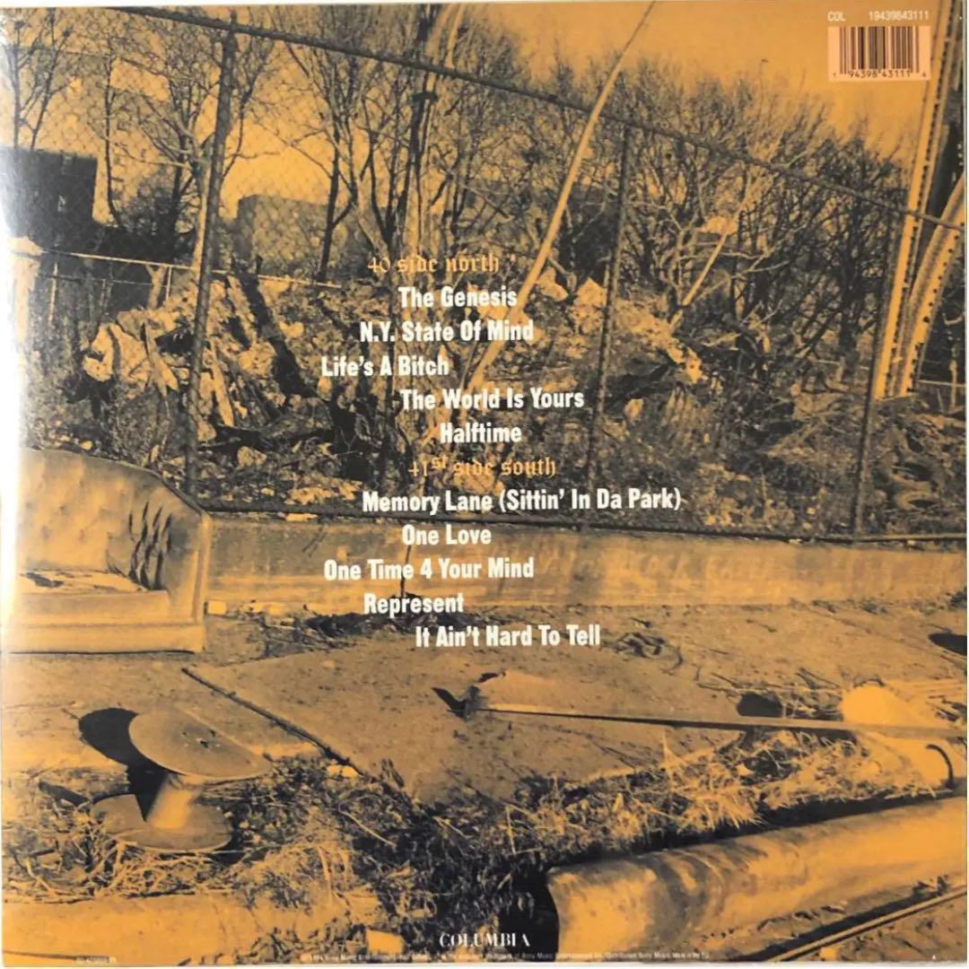 未開封 Nas / Illmatic (Clear Vinyl) LP レコード