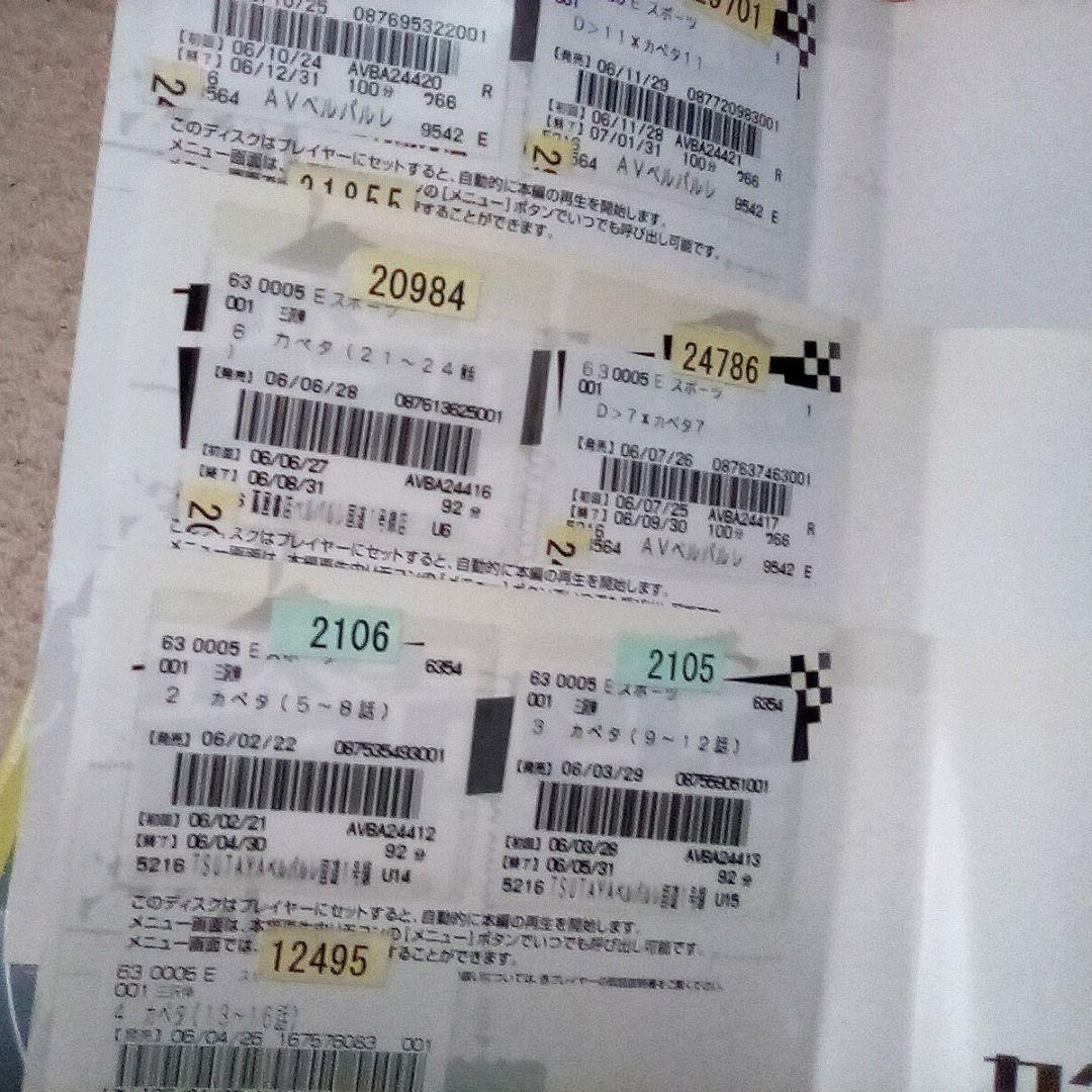 DVD カペタcapeta 12枚セット
