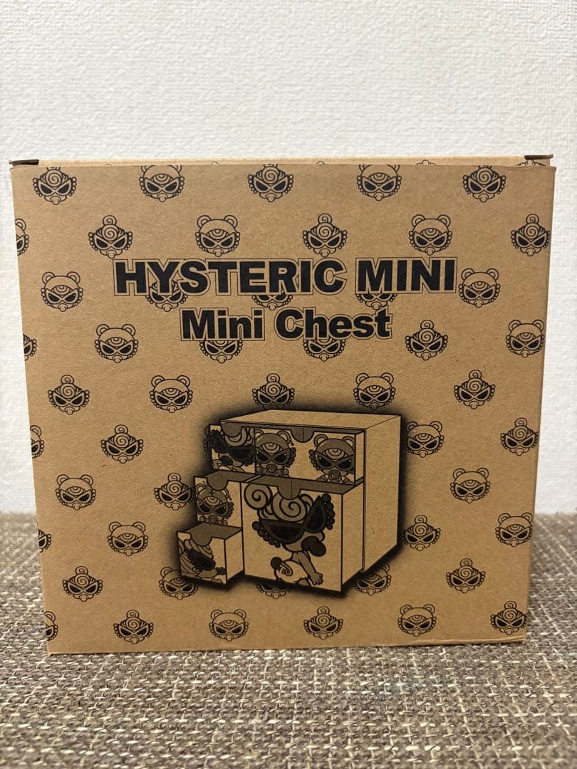ヒステリックミニ ノベルティ ミニチェスト MINI レッド