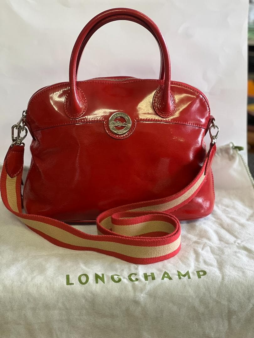 (10PA)*LONGCHAMP ロンシャン 2WAYバッグ