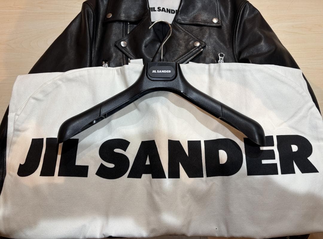 JIL SANDER ジルサンダー ライダースジャケット サイズ 44