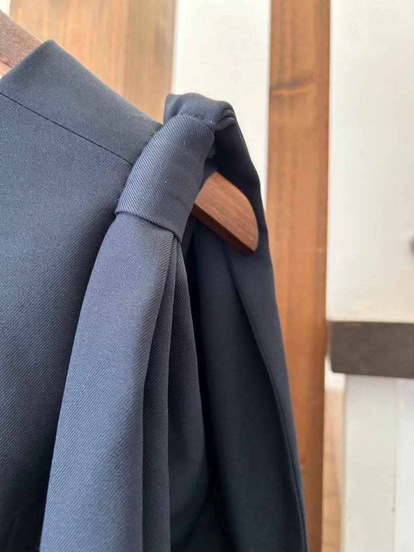 アンリアン　Ribbon Detail Gilet ネイビー新品未使用　最終値下