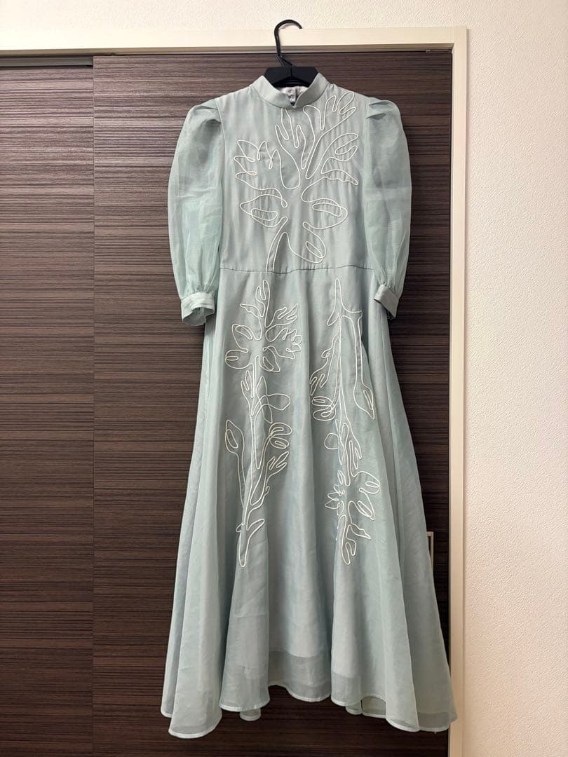 Ameri VINTAGE MEDI FOREST EMBROIDERY ドレス