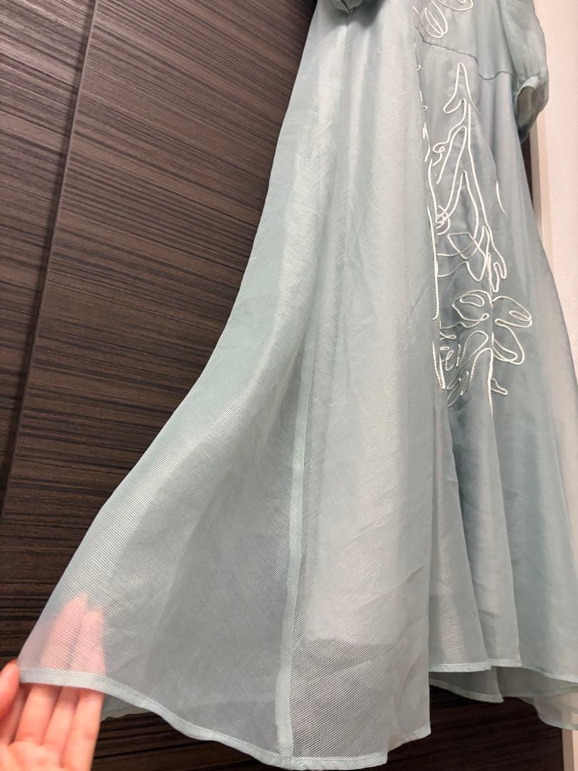 Ameri VINTAGE MEDI FOREST EMBROIDERY ドレス