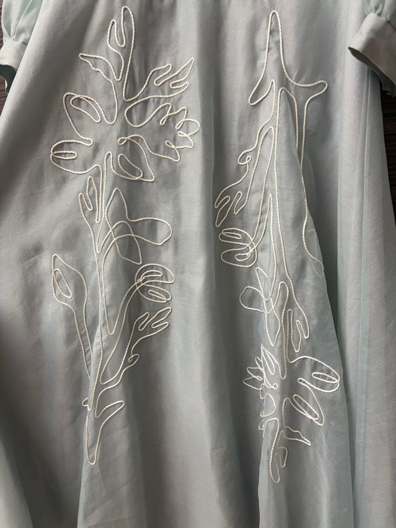 Ameri VINTAGE MEDI FOREST EMBROIDERY ドレス