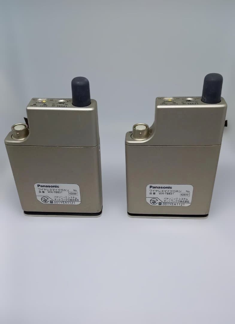 ◆RAMSA WX-TB831 ワイヤレス送信機 ラムサ◆②ジャンク2台セット