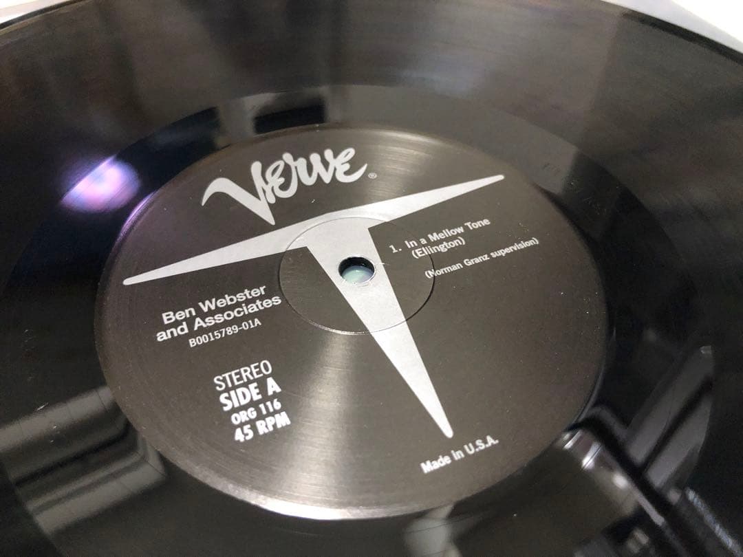 その他 ORG Ben Webster And Associates 45rpm 2LP