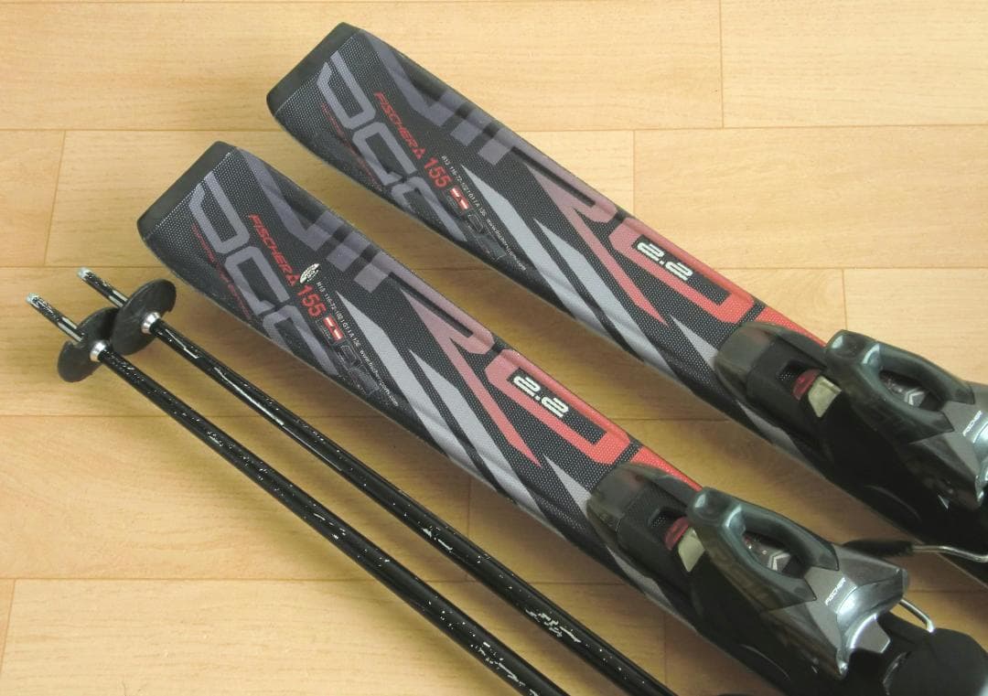 ■■送料無料■FISCHER■メンズスキーセット■板155靴26■メンテ付■■