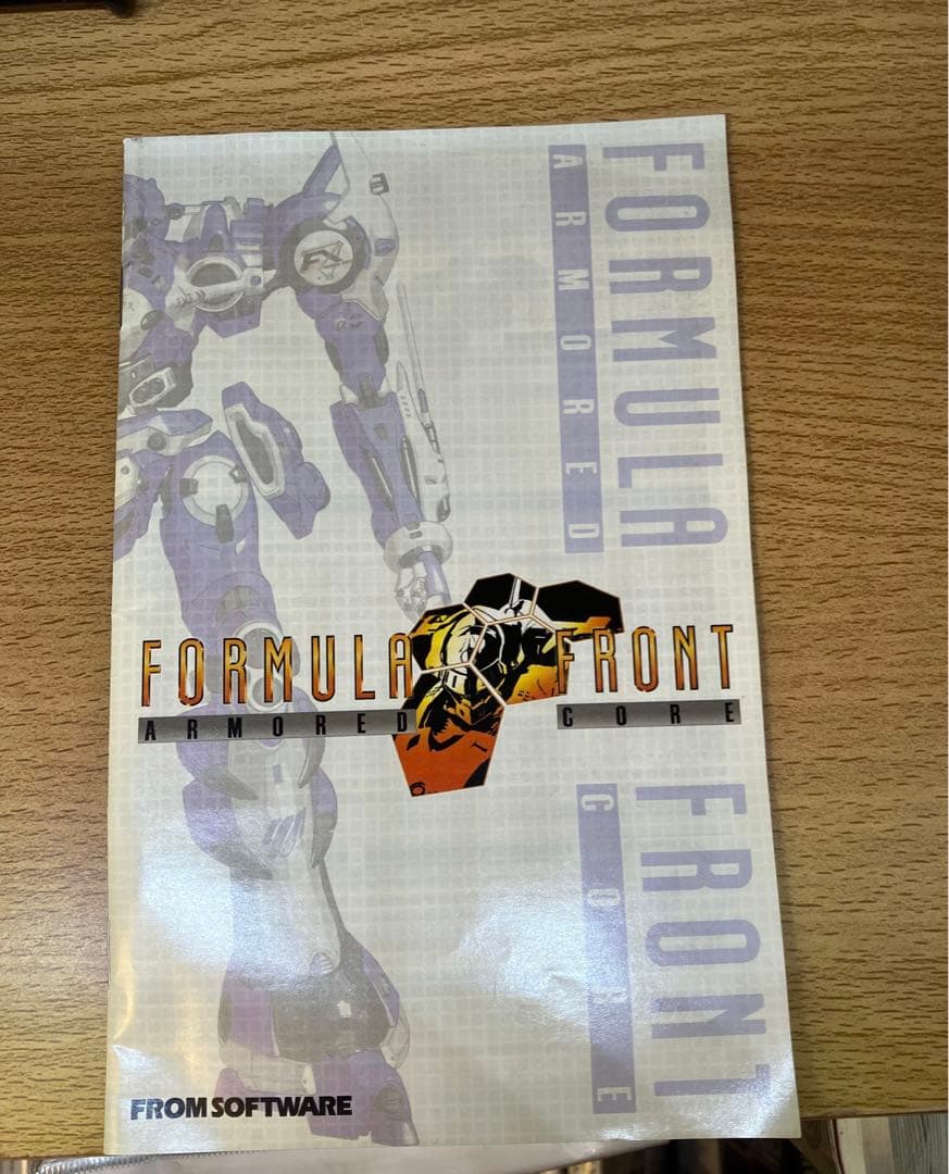 ps2 アーマードコア フォーミュラフロント