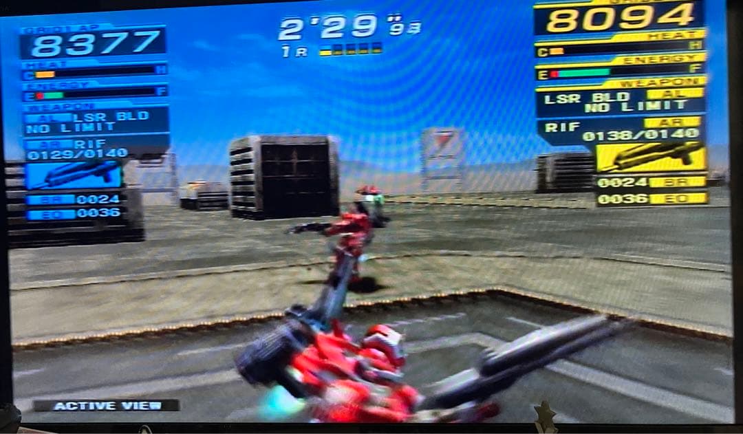 ps2 アーマードコア フォーミュラフロント
