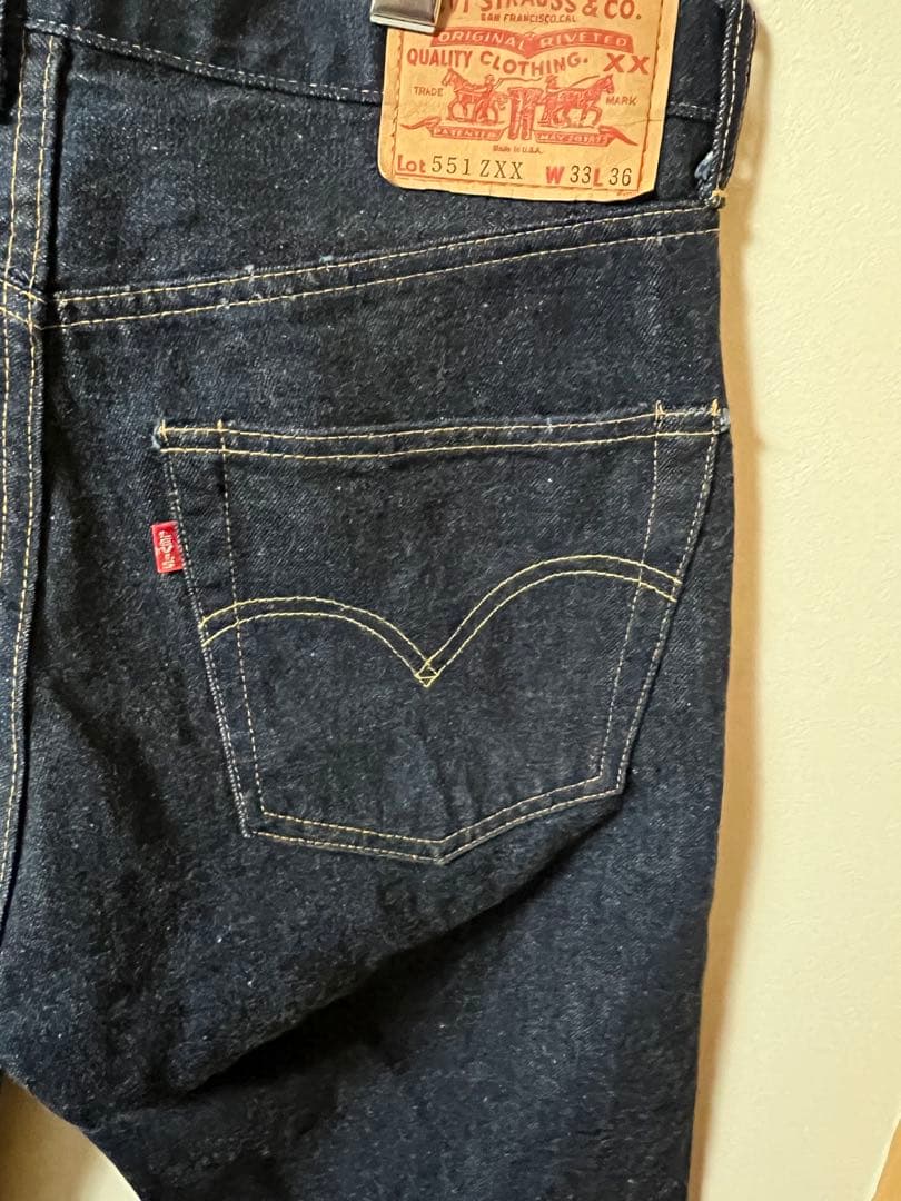 [美品] リーバイス551ZXX バレンシア工場　W33xL36 90s'
