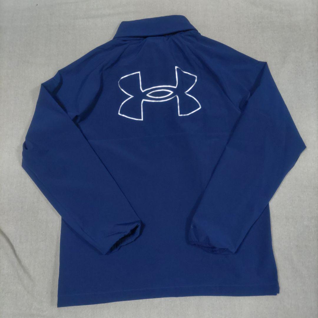 UNDER ARMOUR GOLF.ウインドジャケット.ネイビー.LGサイズ.