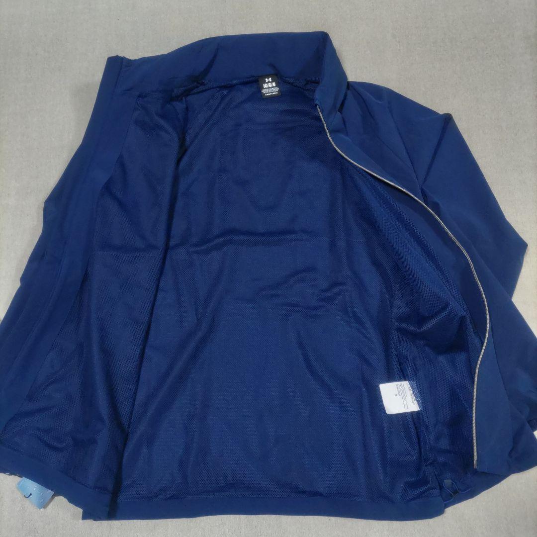 UNDER ARMOUR GOLF.ウインドジャケット.ネイビー.LGサイズ.