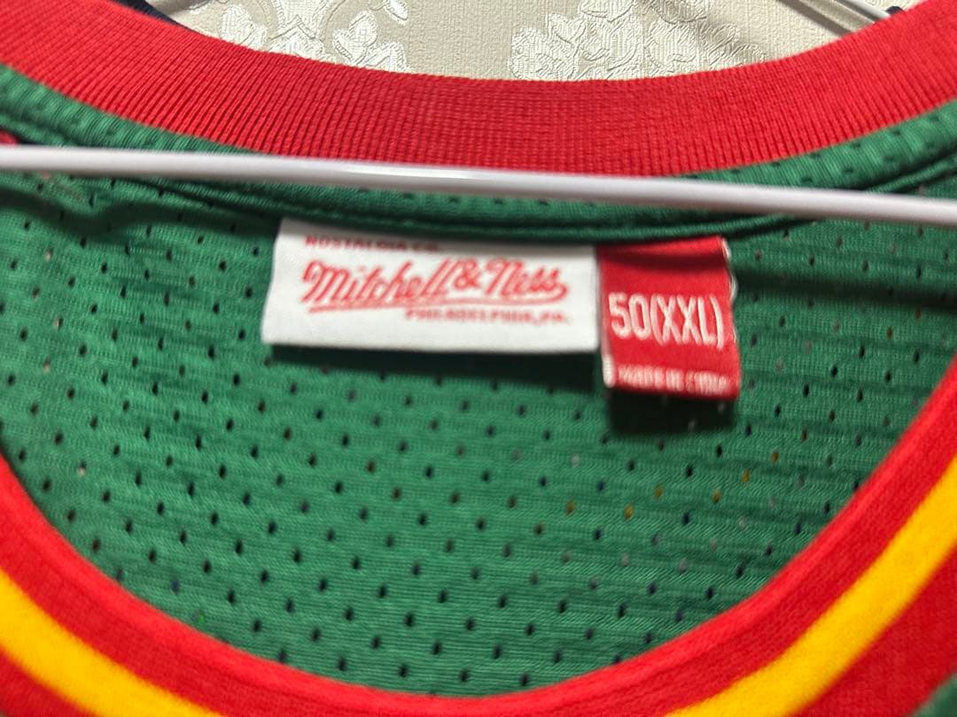 シアトルスーパーソニックス、ペイトン、 ユニフォーム、XXL.新品です