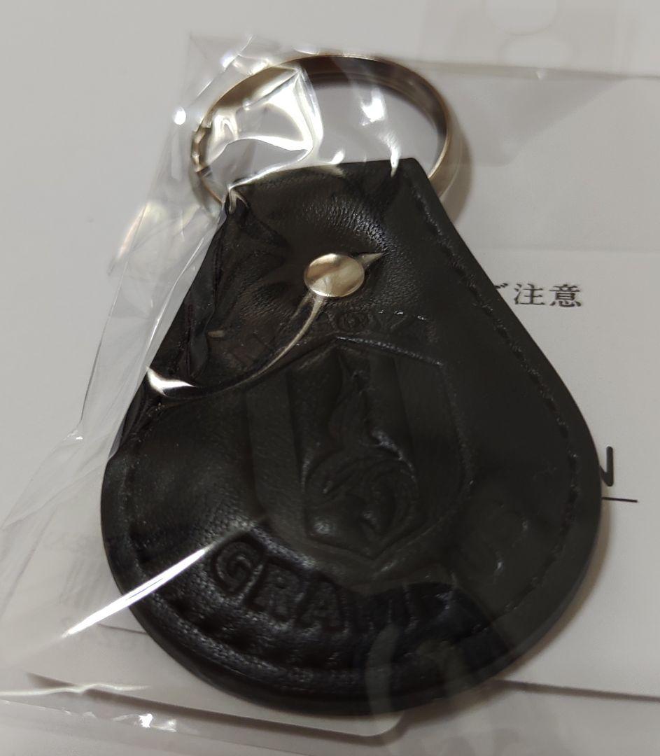 名古屋グランパス★本革レザーキーホルダー 黒★未開封未使用品★２０２５