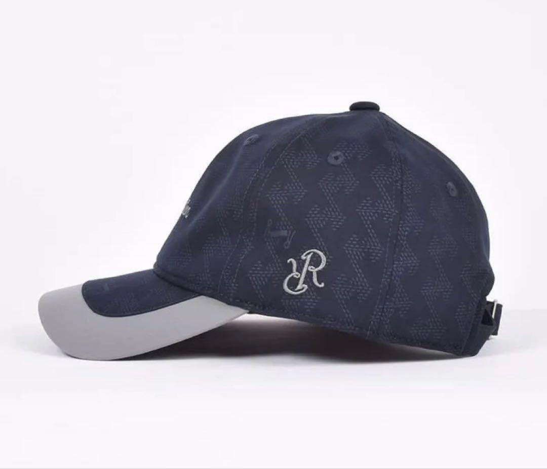 レザレクション 2トーンエンボスキャップ / ネイビー BE12CAP02