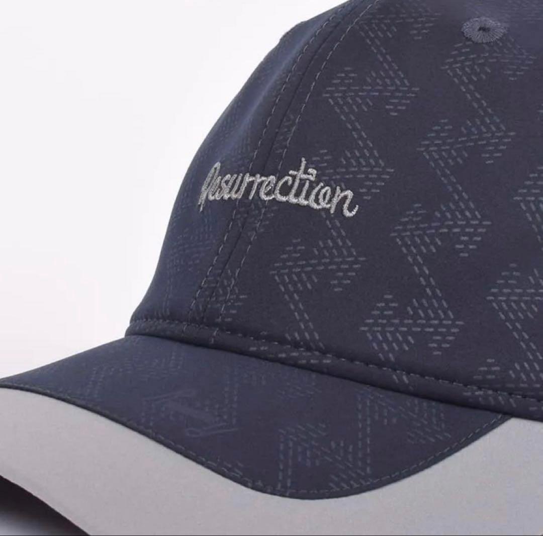レザレクション 2トーンエンボスキャップ / ネイビー BE12CAP02