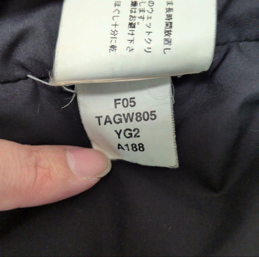 XL 美品 センターロゴ NORTH FACE ヌプシ ダウンベスト 黒 ノース