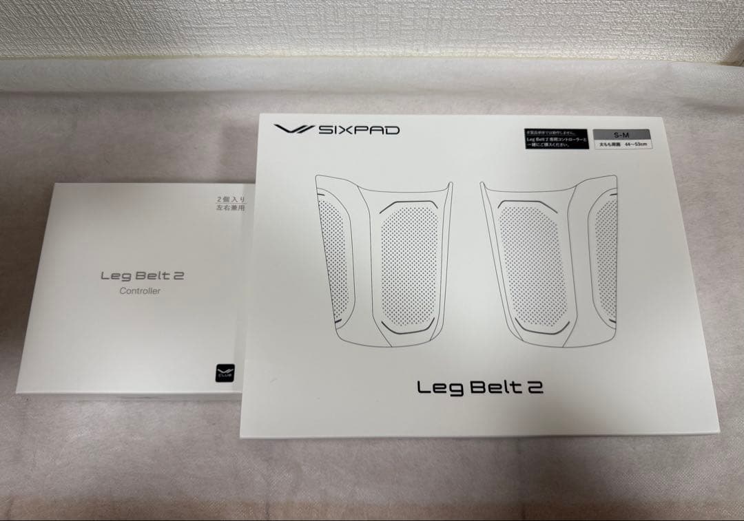 【5年保証付/極美品】SIXPAD レッグベルト2 最新モデル 箱・納品書あり