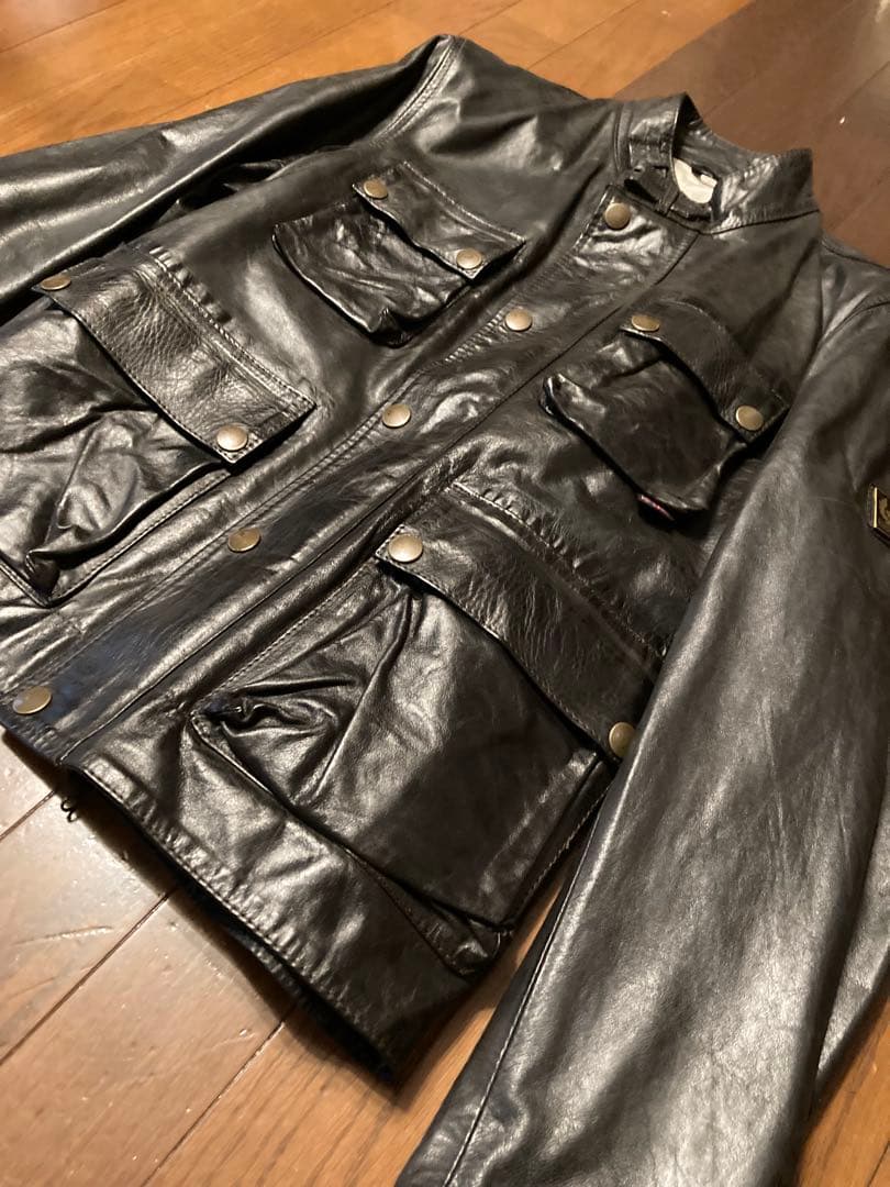 Pika ベルスタッフ革ジャン新品未使用品