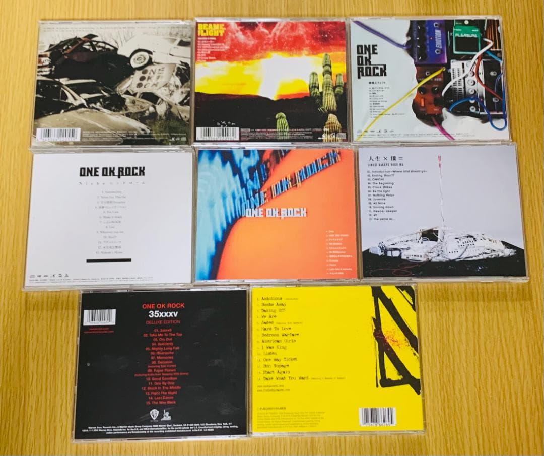 ONE OK ROCK アルバム 8枚セット CD まとめ売り