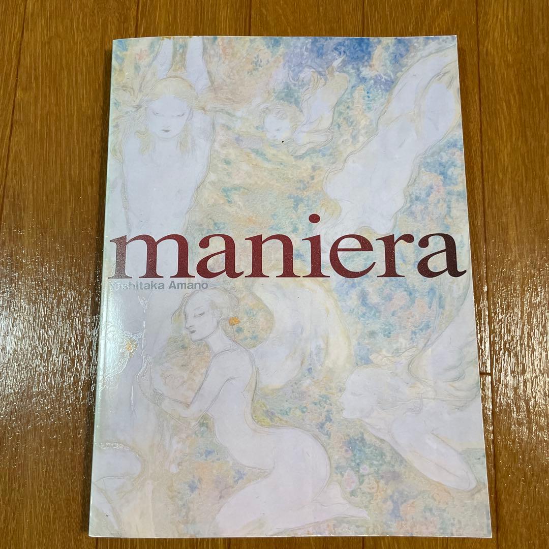 【直筆サイン入り】 maniera 天野喜孝 アートブック