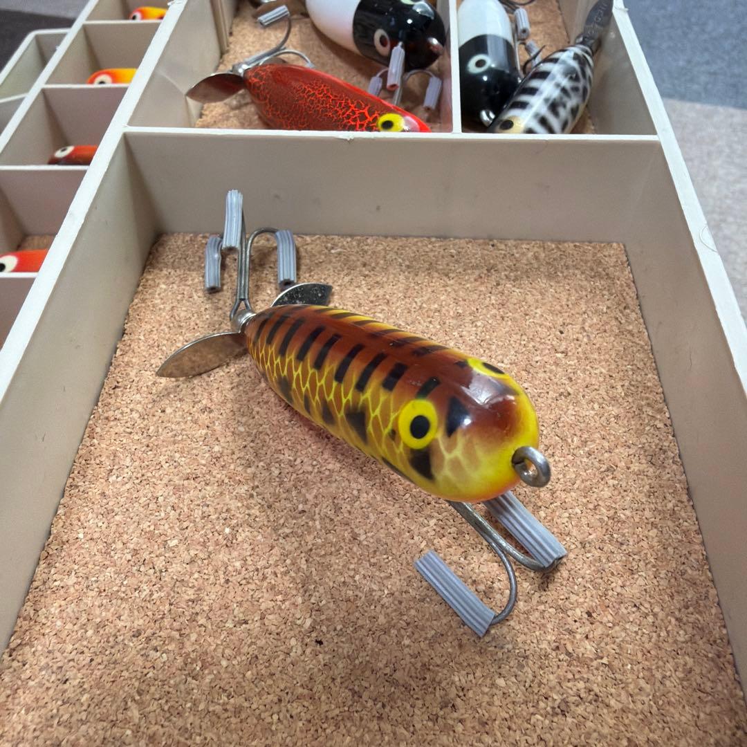 オールド　ヘドン　ベビートーピード　BRS 黄色い塗りが上下逆パターン！