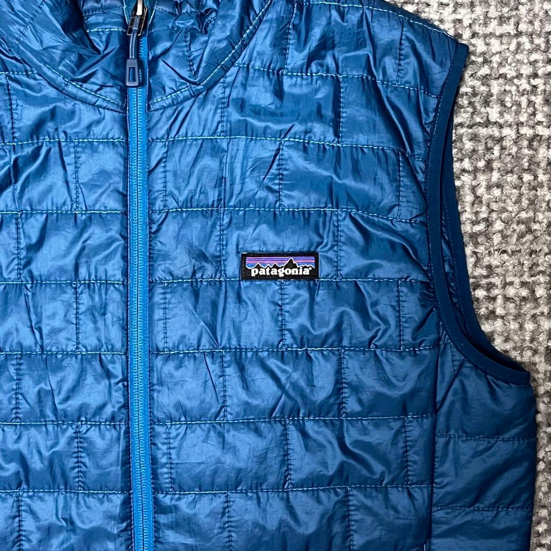 Patagonia パタゴニア ナノパフベスト インサレーション ブルー S